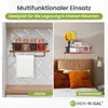 Mein-Regal Wandregal Kim 2-tlg.Set Hängeregale Dunkelbraun Produktbild-Vorschau 6
