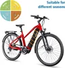 E-Bike Akku Schutzhülle 28-34cm Wasserdicht Reflektierend Produktbild-Vorschau 4