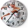 Wanduhr - Rund - Glasuhr - Frau Tanz Ballett Körper - Produktbild-Vorschau 1