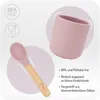 MoMi AMI - Set di stoviglie per bambini in silicone - Set Anteprima dell’immagine prodotto 5