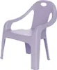 Silla para bebé de plástico Lucky, duradera, color lila Vista previa de la imagen del producto 9
