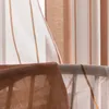 Gardinen Transparent 2er Set - Ösenvorhang Wohnzimmer Produktbild-Vorschau 9