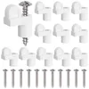 INF Fenster-Fliegengitter-Clips 12er-Pack – ABS-Halter mit Produktbild-Vorschau 1