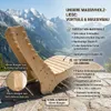 Holzliege Wellenliege Waldsofa Relaxliege Gartenliege Produktbild-Vorschau 2