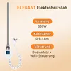 Grzejnik elektryczny ścienny Peviasot do łazienki, 300W, Podgląd zdjęcia produktu 1
