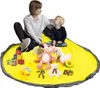 A woman and a child are playing with toys on a yellow mat. Podgląd zdjęcia produktu