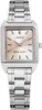 A studio shot of a silver Casio watch with a champagne-colored face. Produktbild-Vorschau