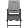 vidaXL 3 tlg. Garten Lounge Set Textilene und Aluminium Produktbild-Vorschau 5