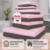 Betz 12er Handtuch-Set PALERMO 100% Baumwolle  Farbe: rose Produktbild-Vorschau 6