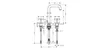 hansgrohe  AXOR Citterio 3-Loch Waschtischarmatur 170, Produktbild-Vorschau 4