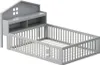 Zubaliya Massivholz Kinderbett - 140x200 cm Grau - Produktbild-Vorschau 10