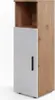 Midischrank Vicco Irma Weiß Hochglanz/Goldkraft Eiche 30 x Produktbild-Vorschau 1