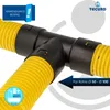 tecuro T-Stück allseitig DN 60 für Drainagerohr - Produktbild-Vorschau 4