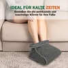 Fußwärmer Lammfloroptik flauschig (Grau) Fußsack Produktbild-Vorschau 4