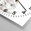 Wanduhr - Quadrat - Glasuhr - Kaninchen Hase Kinder - Produktbild-Vorschau 5