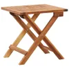 vidaXL Skladací záhradný stolík 40 x 40 x 40 cm z masívneho Náhľad obrázku produktu 8