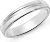 Unique Herrenring aus Sterlingsilber, teilmattiert (Größe: Produktbild-Vorschau 1