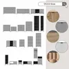 Scarpiera da ingresso Vicco Eliza Grigio 60 x 92 cm con 2 Anteprima dell’immagine prodotto 7