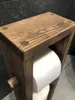 Portarotolo in legno, realizzato artigianalmente in stile Anteprima dell’immagine prodotto 2