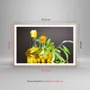 Gerahmtes Poster - Rahmen in heller Eiche - Flasche Glas Produktbild-Vorschau 5