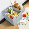 Creative Deco XXL Große Graue Holzkiste Obstkiste Korb | Produktbild-Vorschau 3