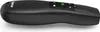 A black wireless laser presenter with buttons and a green laser indicator. Voir les images du produit