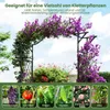 COSTWAY Arc de roses en métal, arc de jardin pour plantes Voir les images du produit 5