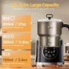 Zimilo Milchaufschäumer 1,2L Edelstahl, 6 Programme Digital Produktbild-Vorschau 2