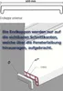 Kunststoff Fensterbank Weiß PVC inkl. Endkappen, Tiefe:  Produktbild-Vorschau 3