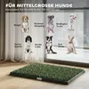 PawHut Hundetoilette 76x50,5cm Hundeklo mit 2 Kunstrasen Produktbild-Vorschau 7
