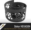 zaun|zu Design Vlies Nachbildung Hexagon: Produktbild-Vorschau 5