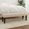 vidaXL Lavica Cappuccino-Brown 100x30x30 cm Imitácia kože Náhľad obrázku produktu 2