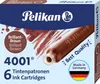 Cartucce d'inchiostro Pelikan 4001 TP/6, marrone brillante Anteprima dell’immagine prodotto 5