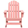 Adirondack-Schaukelstuhl Massivholz Tanne Rosa , Produktbild-Vorschau 2