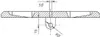 A cross-section technical drawing of a round grate with a hanging bracket. Anteprima dell’immagine prodotto