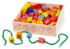 Bigjigs Toys Aufreihperlen aus Holz in einem Glas Produktbild-Vorschau 2