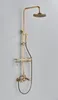 Ari Retro Duschsystem Messing Antik Regendusche Inkl. Produktbild-Vorschau 15