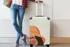 MuchoWow® Koffer Handgepäck Trolley Rollkoffer Kleine Produktbild-Vorschau 5