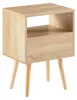 Table de chevet en rotin avec tiroir, table d'appoint Voir les images du produit 10