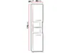 Armoire de salle de bain CIARA S40 – blanc Voir les images du produit 7