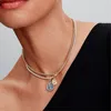 Pandora Damen Perle 763588C01 Gold plattiert Produktbild-Vorschau 4