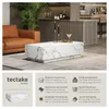tectake® Couchtisch Lasley inkl. Bodenschoner, Produktbild-Vorschau 2