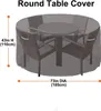Schutzhülle für Gartenmöbel, 210D Polyester, wasserdicht, Produktbild-Vorschau 2