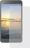 A smartphone screen protector is shown on top of a smartphone displaying a sunset. Anteprima dell’immagine prodotto