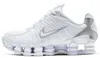 Nike Shox TL White Metallic Silver Max Orange - EU: 39 Produktbild-Vorschau 15