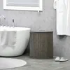 HOMCOM Bambus Wäschekorb mit Deckel 55L Wäschesammler mit Produktbild-Vorschau 2
