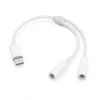 P05 USB Type-C auf 2x 3,5mm Klinken Buchse Audio Adapter Produktbild-Vorschau 1