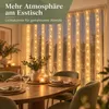 LED Lichtervorhang USB mit Fernbedienung – Lichterkette Produktbild-Vorschau 6
