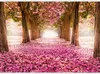 Selbstklebende Folie Fototapete - Pink grove 196x140 cm Produktbild-Vorschau 5