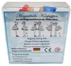 Magnetische Kusspuppen klassisch blau rot küssendes Paar Produktbild-Vorschau 7